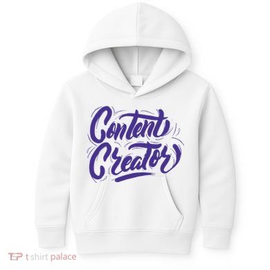 Content Creator Kids Hoodie
