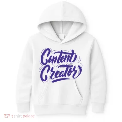 Content Creator Kids Hoodie