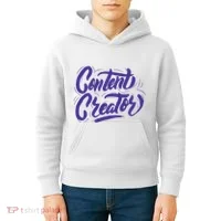 Content Creator Kids Hoodie thumb 4