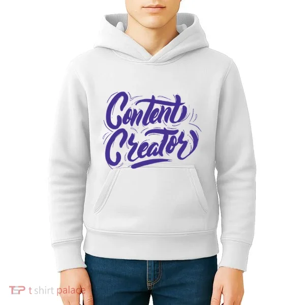 Content Creator Kids Hoodie