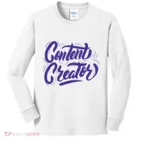 Content Creator Kids Long Sleeve Shirt thumb 0