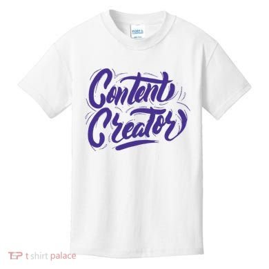 Content Creator Kids T-Shirt