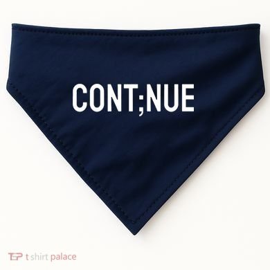 Continue Suicide Prevention USA-Made Doggie Bandana