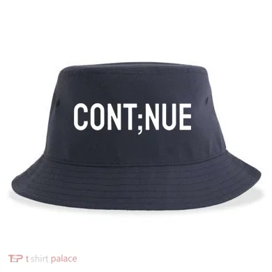 Continue Suicide Prevention Sustainable Bucket Hat