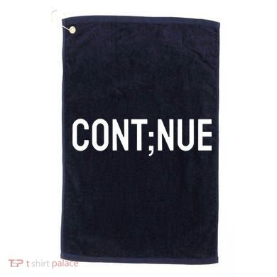 Continue Suicide Prevention Golf Towel