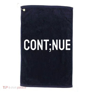 Continue Suicide Prevention Golf Towel