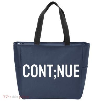 Continue Suicide Prevention Tote Bag