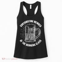 Contributing Member Of The Drinking Class Women's Tank Top thumb 0
