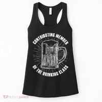 Contributing Member Of The Drinking Class Women's Tank Top thumb 0