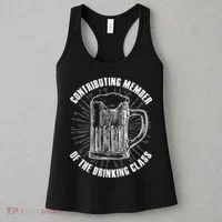 Contributing Member Of The Drinking Class Women's Tank Top thumb 3