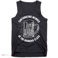 Contributing Member Of The Drinking Class Tank Top thumb 0