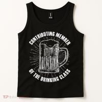 Contributing Member Of The Drinking Class Tank Top thumb 2