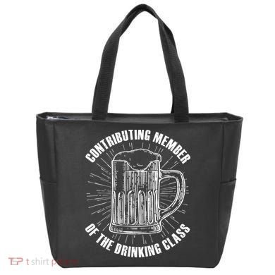 Contributing Member Of The Drinking Class Tote Bag