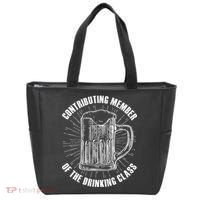 Contributing Member Of The Drinking Class Tote Bag thumb 0