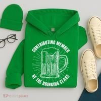 Contributing Member Of The Drinking Class Hoodie thumb 4