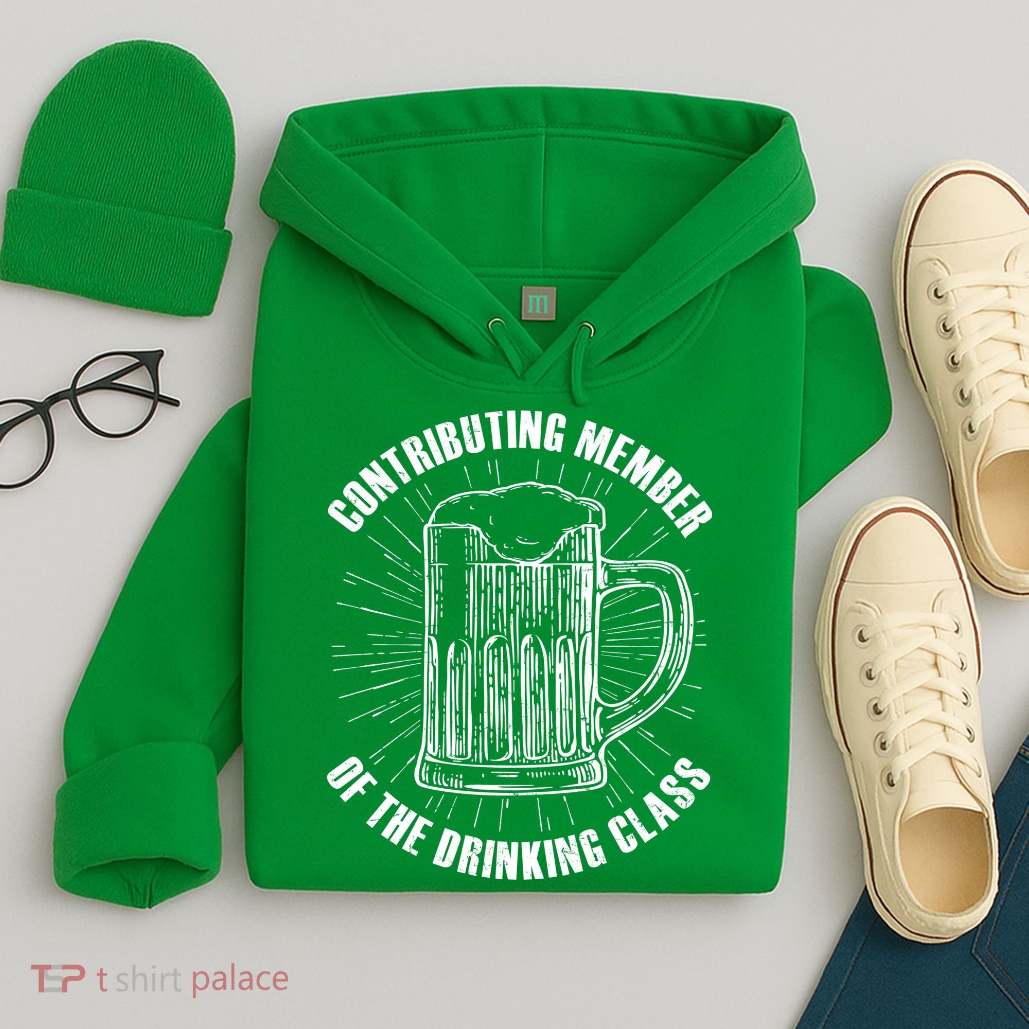 Contributing Member Of The Drinking Class Hoodie