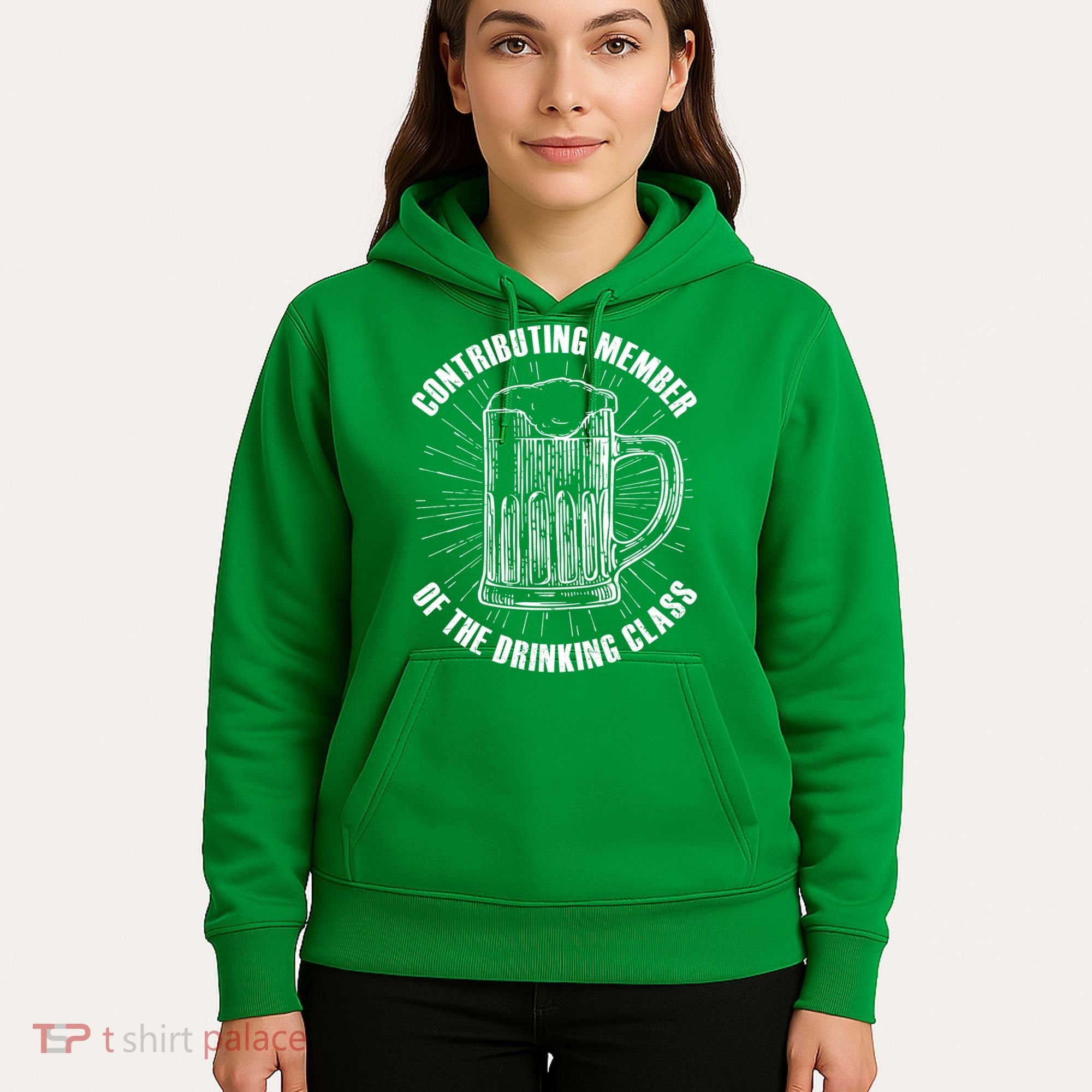 Contributing Member Of The Drinking Class Hoodie
