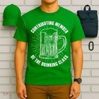 Contributing Member Of The Drinking Class T-Shirt thumb 6