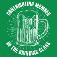 Contributing Member Of The Drinking Class Mousepad thumb 1