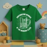 Contributing Member Of The Drinking Class Toddler T-Shirt thumb 3