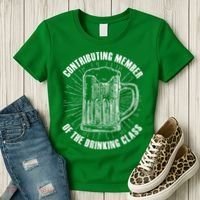Contributing Member Of The Drinking Class Women's T-Shirt thumb 3