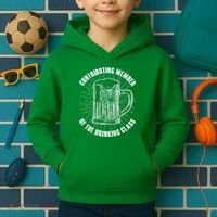 Contributing Member Of The Drinking Class Kids Hoodie thumb 2