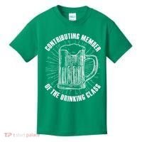 Contributing Member Of The Drinking Class Kids T-Shirt thumb 0