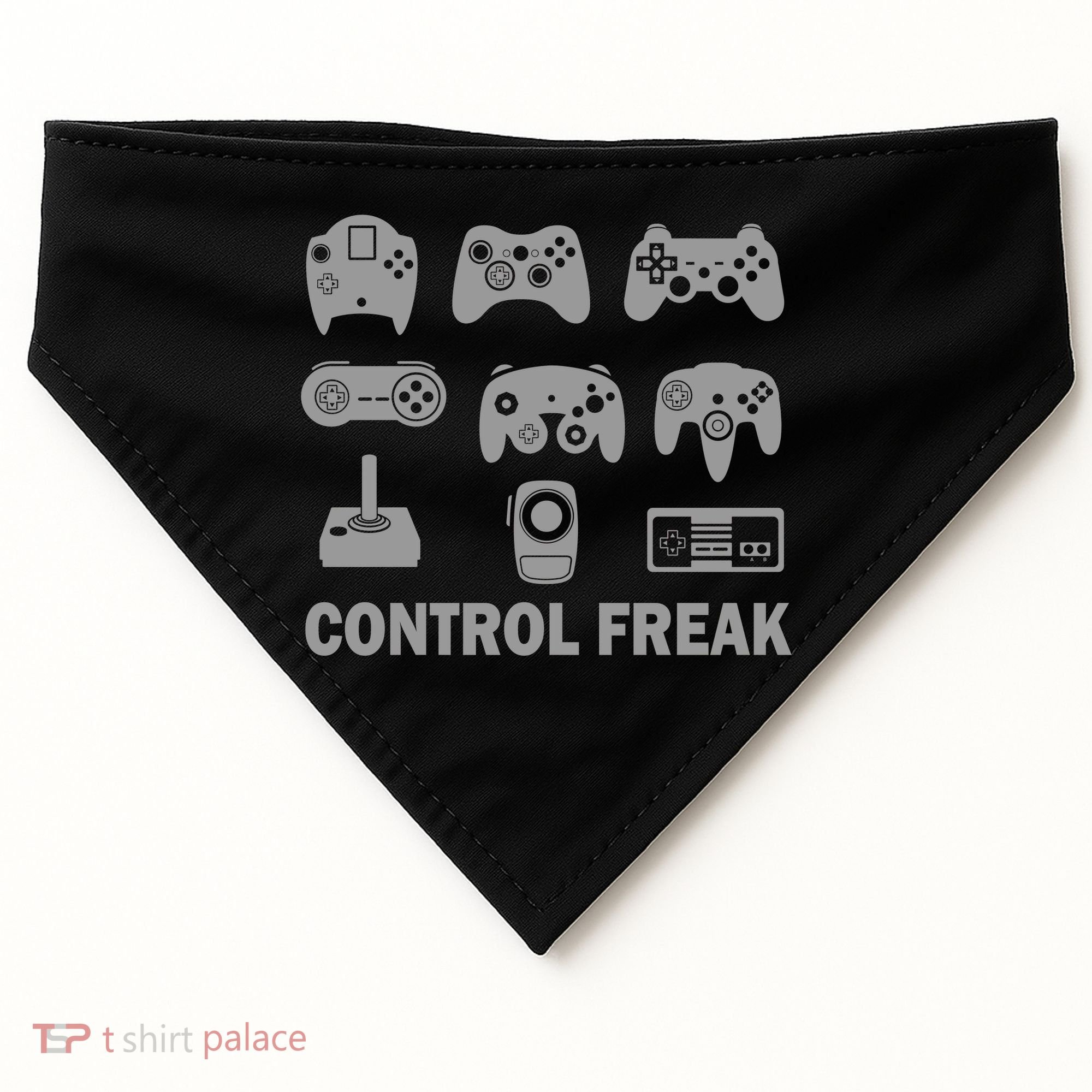 Control Freak Gamer Controllers USA-Made Doggie Bandana