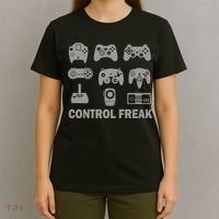 Control Freak Gamer Controllers T-Shirt thumb 4