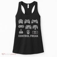 Control Freak Gamer Controllers Women's Tank Top thumb 0
