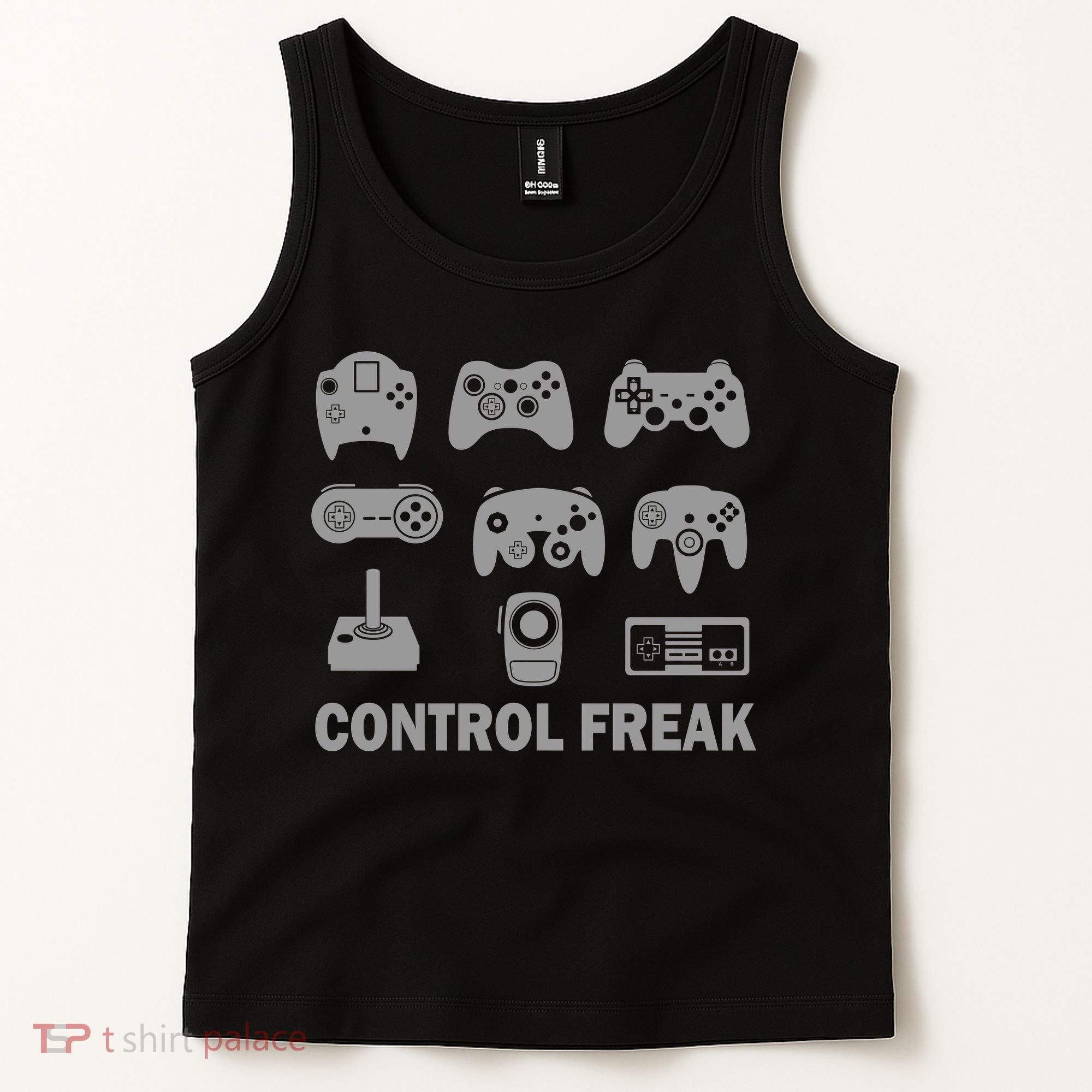 Control Freak Gamer Controllers Tank Top