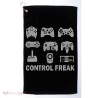 Control Freak Gamer Controllers Golf Towel thumb 0