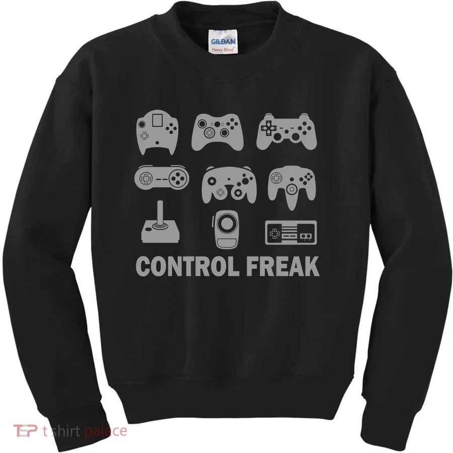 Control Freak Gamer Controllers Kids Sweatshirt
