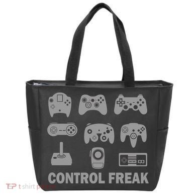 Control Freak Gamer Controllers Tote Bag