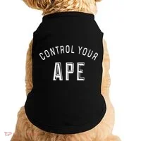 Control Your Ape Doggie Tank thumb 0