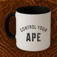 Control Your Ape Coffee Mug thumb 2