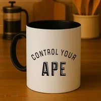 Control Your Ape Coffee Mug thumb 4