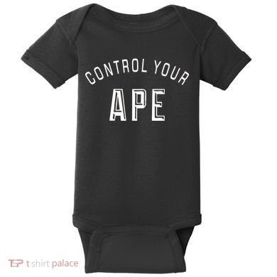 Control Your Ape Baby Bodysuit