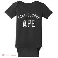 Control Your Ape Baby Bodysuit thumb 0