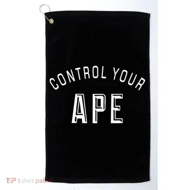 Control Your Ape Golf Towel
