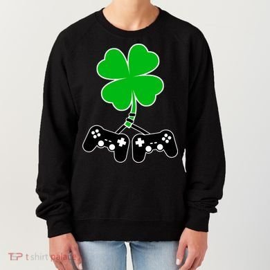 Controller Irish Cover St Patricks Day Women's Sweatshirt