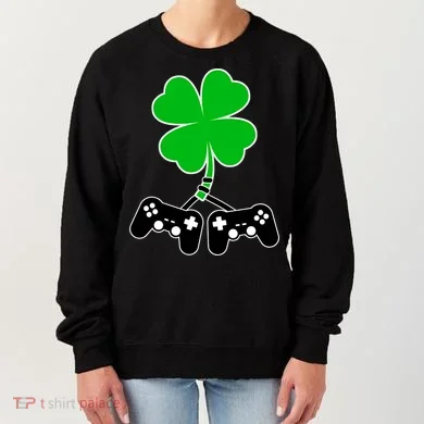 Controller Irish Cover St Patricks Day Women's Sweatshirt