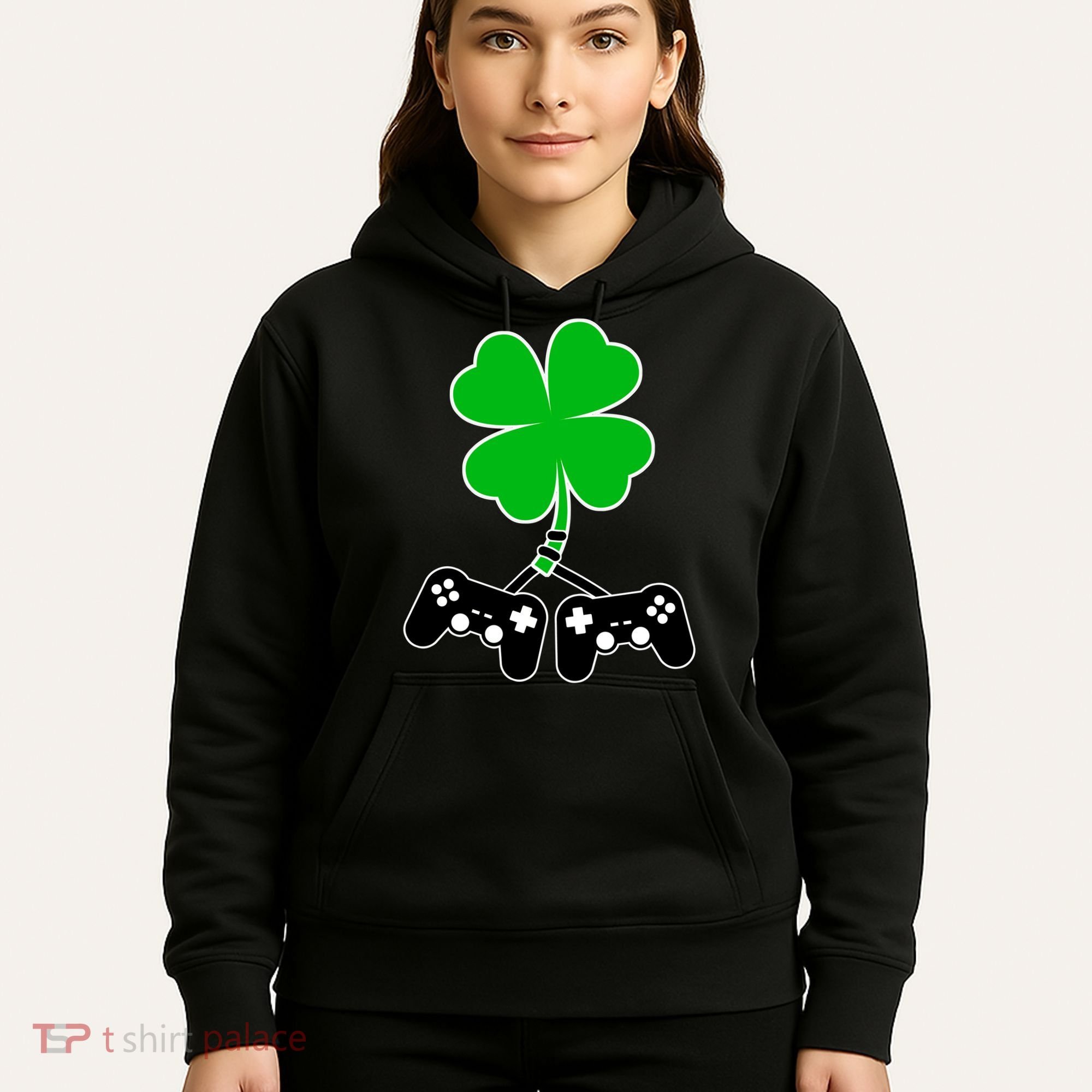 Controller Irish Cover St Patricks Day Hoodie