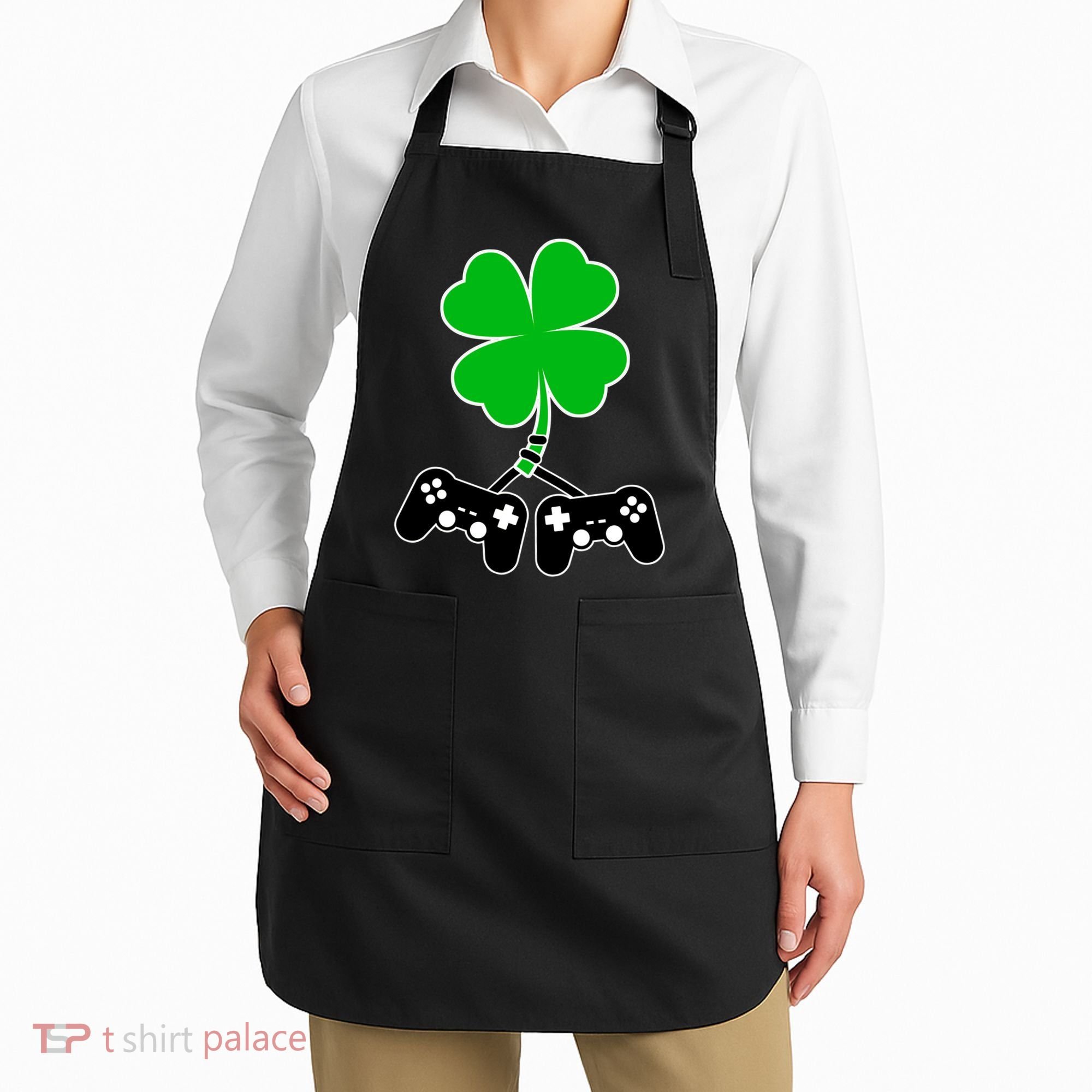 Controller Irish Cover St Patricks Day Apron