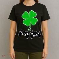Controller Irish Cover St Patricks Day T-Shirt thumb 4