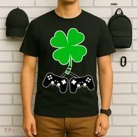 Controller Irish Cover St Patricks Day T-Shirt thumb 6