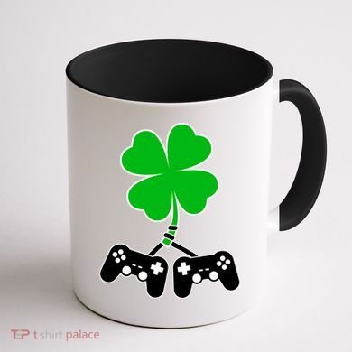Controller Irish Cover St Patricks Day Coffee Mug back