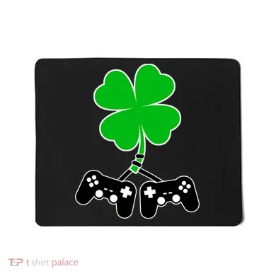 Controller Irish Cover St Patricks Day Mousepad