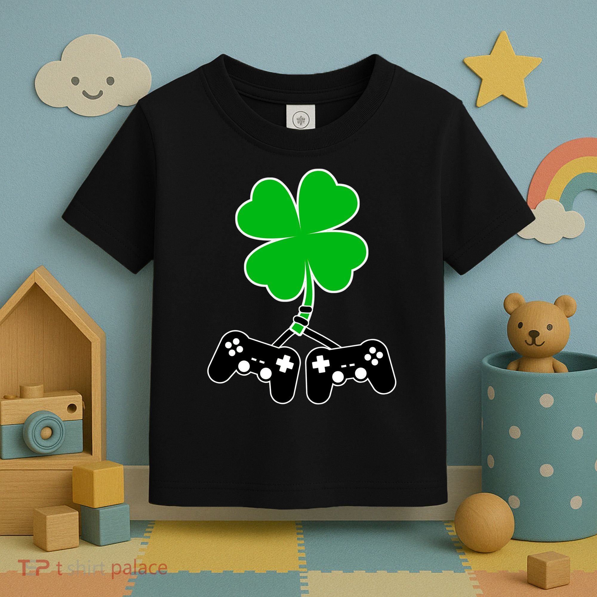 Controller Irish Cover St Patricks Day Toddler T-Shirt