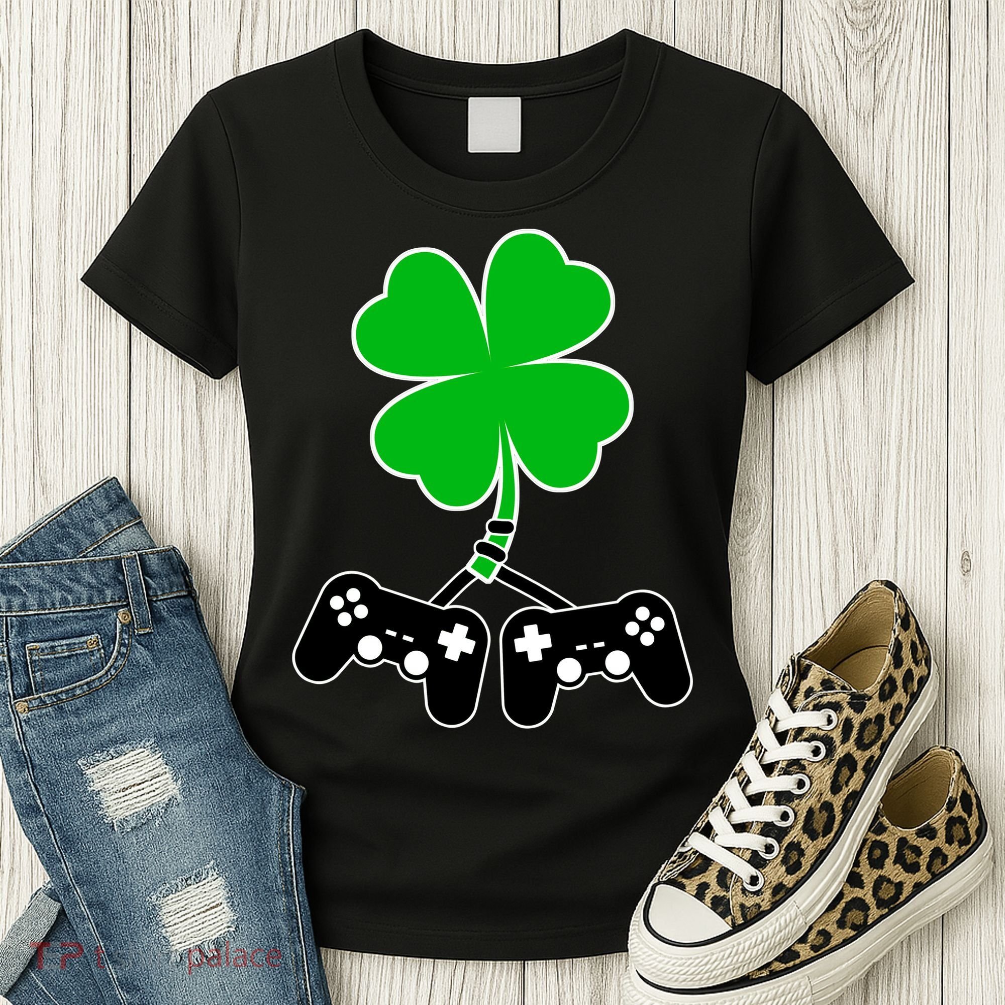 Controller Irish Cover St Patricks Day Women's T-Shirt
